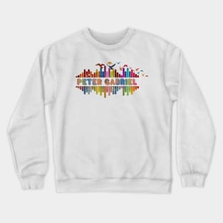Tone Color Wave With Name-Peter Gabriel Crewneck Sweatshirt